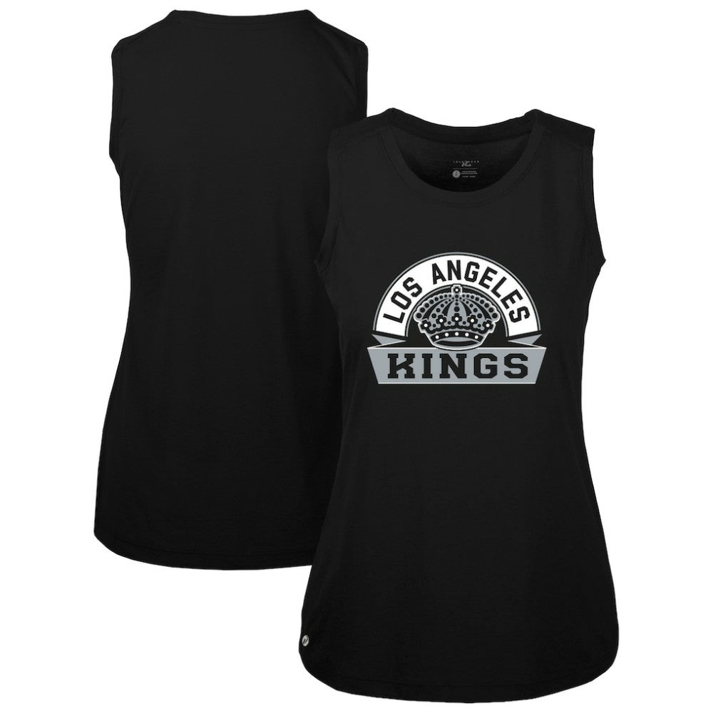 Los Angeles Kings Levelwear Women's Macy Banner Arch Tank Top - NHL Tank Top