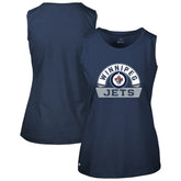 Winnipeg Jets Levelwear Women's Macy Banner Arch Tank Top - NHL Tank Top