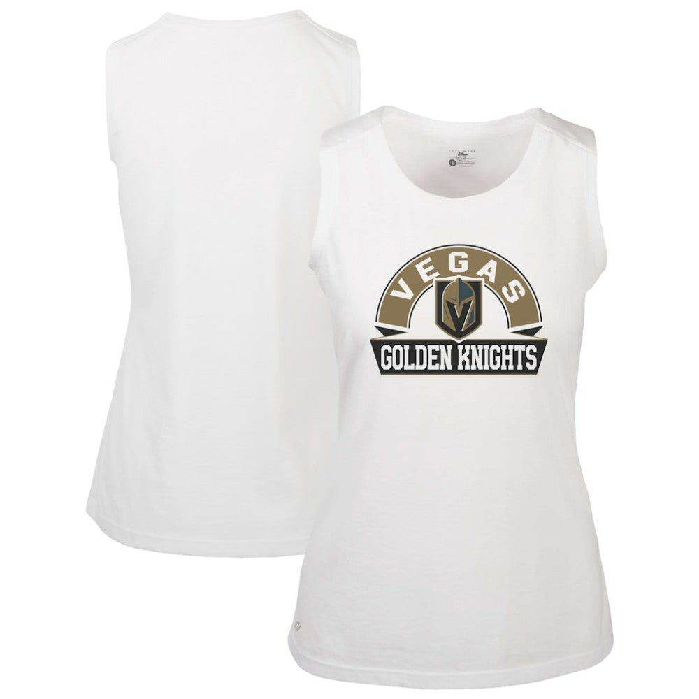 Vegas Golden Knights Levelwear Women's Macy Banner Arch Tank Top - NHL Tank Top