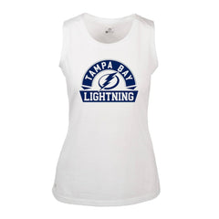 Tampa Bay Lightning Levelwear Women's Macy Banner Arch Tank Top - NHL Tank Top