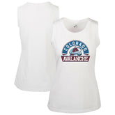 Colorado Avalanche Levelwear Women's Macy Banner Arch Tank Top - NHL Tank Top