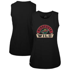 Minnesota Wild Levelwear Women's Macy Banner Arch Tank Top - NHL Tank Top