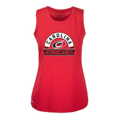 Carolina Hurricanes Levelwear Women's Macy Banner Arch Tank Top - NHL Tank Top