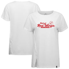Detroit Red Wings Levelwear Women's Influx Monument T-Shirt - NHL T-shirts