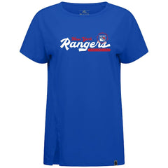 New York Rangers Levelwear Women's Influx Monument T-Shirt - NHL T-shirts