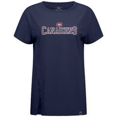 Montreal Canadiens Levelwear Women's Influx Journey T-Shirt - NHL T-shirts