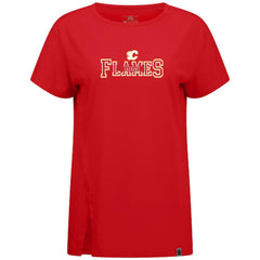 Calgary Flames Levelwear Women's Influx Journey T-Shirt - NHL T-shirts