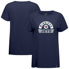 Winnipeg Jets Levelwear Women's Influx Banner Arch T-Shirt - NHL T-shirts