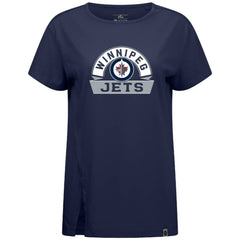 Winnipeg Jets Levelwear Women's Influx Banner Arch T-Shirt - NHL T-shirts