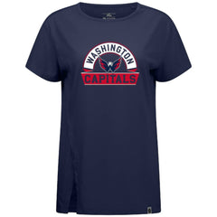 Washington Capitals Levelwear Women's Influx Banner Arch T-Shirt - NHL T-shirts