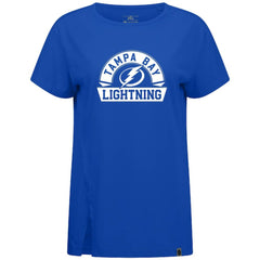Tampa Bay Lightning Levelwear Women's Influx Banner Arch T-Shirt - NHL T-shirts