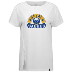 Buffalo Sabres Levelwear Women's Influx Banner Arch T-Shirt - NHL T-shirts