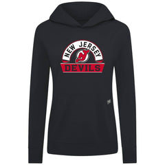 New Jersey Devils Levelwear Women's Relay Banner Arch Pullover Hoodie - NHL Jerseys