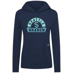 Seattle Kraken Levelwear Women's Relay Banner Arch Pullover Hoodie - NHL Hoodies