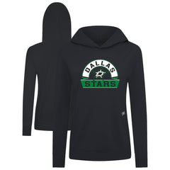 Dallas Stars Levelwear Women's Relay Banner Arch Pullover Hoodie - NHL Hoodies