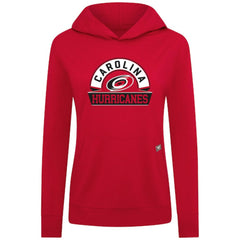 Carolina Hurricanes Levelwear Women's Relay Banner Arch Pullover Hoodie - NHL Hoodies
