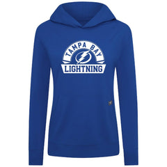 Tampa Bay Lightning Levelwear Women's Relay Banner Arch Pullover Hoodie - NHL Hoodies