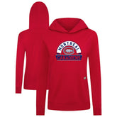 Montreal Canadiens Levelwear Women's Relay Banner Arch Pullover Hoodie - NHL Hoodies