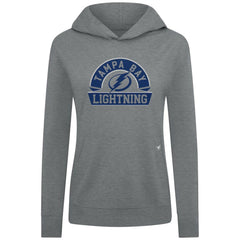 Tampa Bay Lightning Levelwear Women's Relay Banner Arch Pullover Hoodie - NHL Hoodies