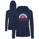 Montreal Canadiens Levelwear Women's Relay Banner Arch Pullover Hoodie - NHL Hoodies