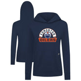 Edmonton Oilers Levelwear Women's Relay Banner Arch Pullover Hoodie - NHL Hoodies