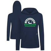 Vancouver Canucks Levelwear Women's Relay Banner Arch Pullover Hoodie - NHL Hoodies