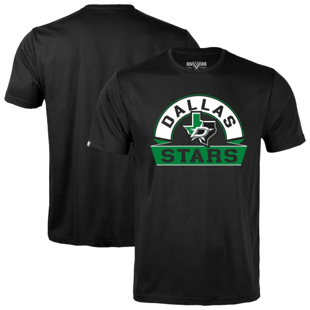 Dallas Stars Levelwear Richmond Banner Arch T-Shirt - NHL T-shirts