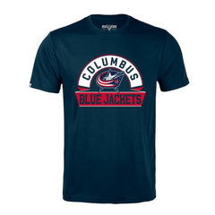 Columbus Blue Jackets Levelwear Richmond Banner Arch T-Shirt - NHL T-shirts