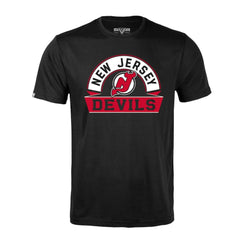 New Jersey Devils Levelwear Richmond Banner Arch T-Shirt - NHL T-shirts