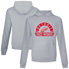 Detroit Red Wings Levelwear Relay Banner Arch Pullover Hoodie - NHL Hoodies