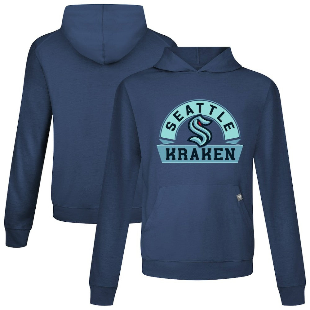 Seattle Kraken Levelwear Relay Banner Arch Pullover Hoodie - NHL Hoodies