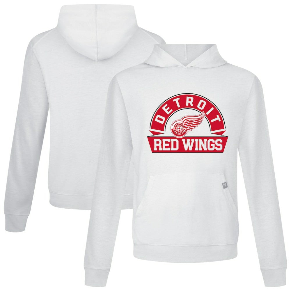 Detroit Red Wings Levelwear Relay Banner Arch Pullover Hoodie - NHL Hoodies