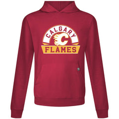Calgary Flames Levelwear Relay Banner Arch Pullover Hoodie - NHL Hoodies