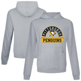 Pittsburgh Penguins Levelwear Relay Banner Arch Pullover Hoodie - NHL Hoodies