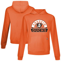 Anaheim Ducks Levelwear Relay Banner Arch Pullover Hoodie - NHL Hoodies