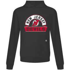 New Jersey Devils Levelwear Relay Banner Arch Pullover Hoodie - NHL Jerseys