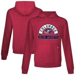 Columbus Blue Jackets Levelwear Relay Banner Arch Pullover Hoodie - NHL Hoodies