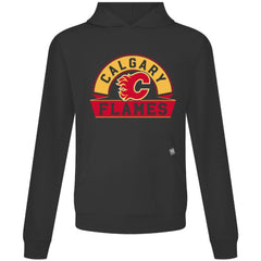 Calgary Flames Levelwear Relay Banner Arch Pullover Hoodie - NHL Hoodies