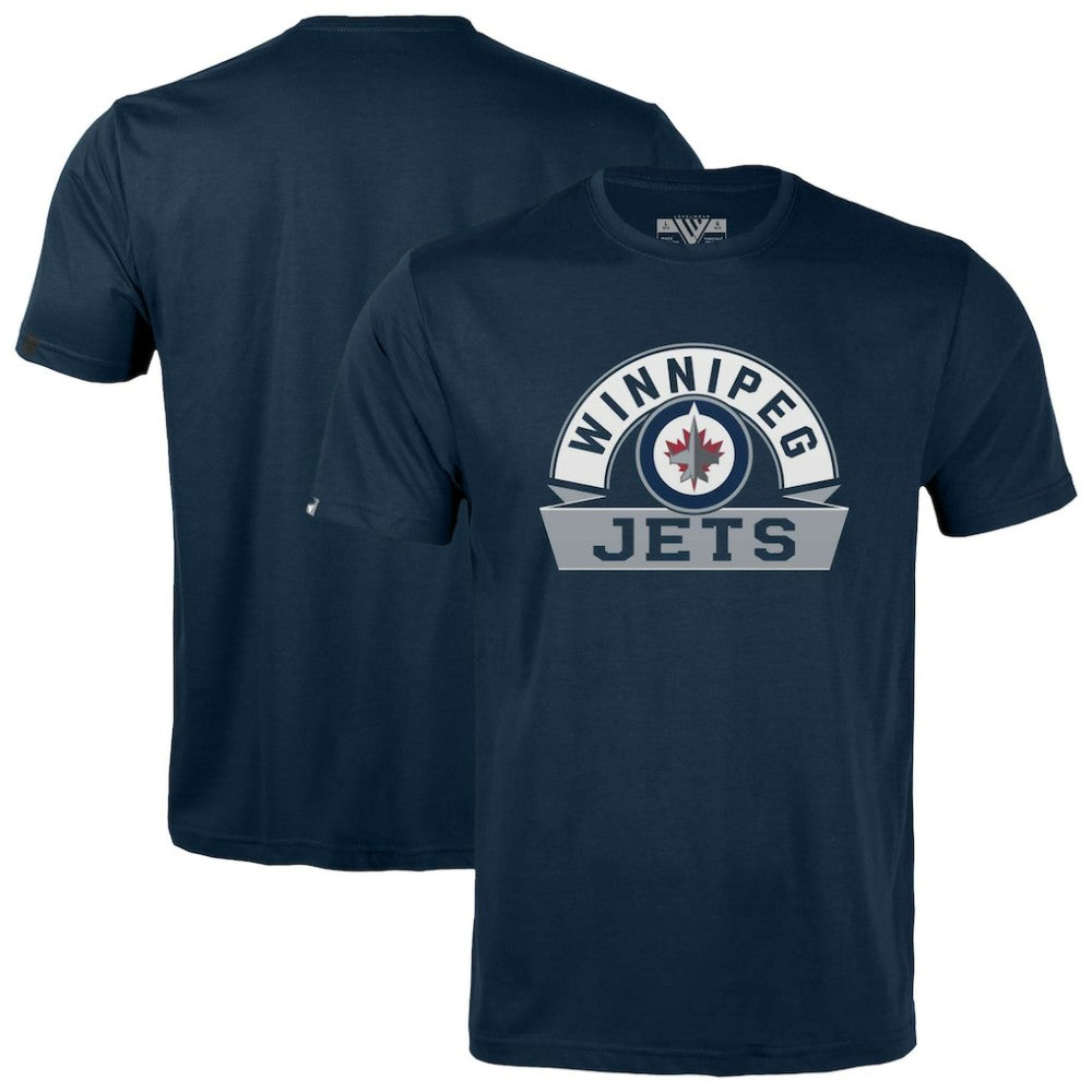 Winnipeg Jets Levelwear Youth Little Richmond Banner Arch T-Shirt - NHL T-shirts