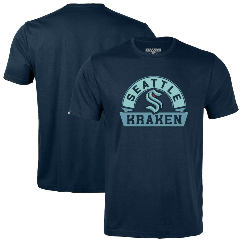Seattle Kraken Levelwear Youth Little Richmond Banner Arch T-Shirt - NHL T-shirts