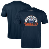 Edmonton Oilers Levelwear Youth Little Richmond Banner Arch T-Shirt - NHL T-shirts