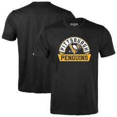 Pittsburgh Penguins Levelwear Youth Little Richmond Banner Arch T-Shirt - NHL T-shirts