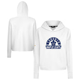 Toronto Maple Leafs Levelwear Women's Sweet Banner Arch Tri-Blend Cropped Pullover Hoodie - NHL Hoodies