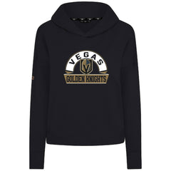 Vegas Golden Knights Levelwear Women's Sweet Banner Arch Tri-Blend Cropped Pullover Hoodie - NHL Hoodies