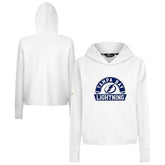 Tampa Bay Lightning Levelwear Women's Sweet Banner Arch Tri-Blend Cropped Pullover Hoodie - NHL Hoodies