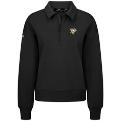 Pittsburgh Penguins Levelwear Women's Canmore Quarter-Zip Pullover - NHL Pullover