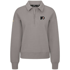 Philadelphia Flyers Levelwear Women's Canmore Quarter-Zip Pullover - NHL Pullover