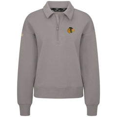 Chicago Blackhawks Levelwear Women's Canmore Quarter-Zip Pullover - NHL Pullover