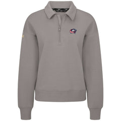 Columbus Blue Jackets Levelwear Women's Canmore Quarter-Zip Pullover - NHL Pullover