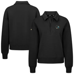 San Jose Sharks Levelwear Women's Canmore Quarter-Zip Pullover - NHL Pullover